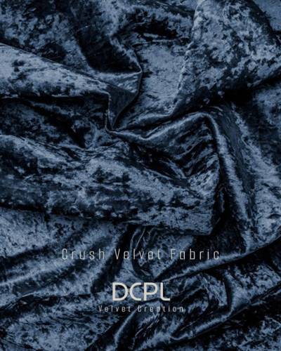 Premium Crush Velvet Fabric | Width 44” & 58” | GSM 200–280 | Upholstery & Garment Use in Surat